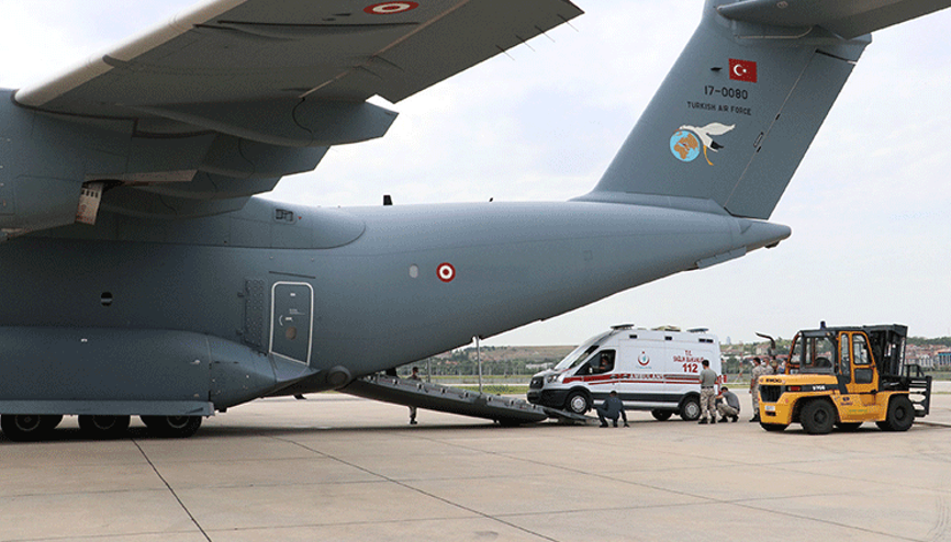 Türkiyeden koronavirüsle mücadele Çada tıbbi malzeme yardımı