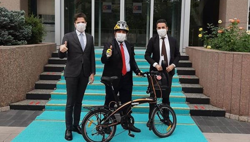 Bisikletle daha pozitif başladım