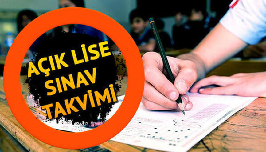 Açık lise sınav tarihi ne zaman İşte MEB AÖL sınav takvimi