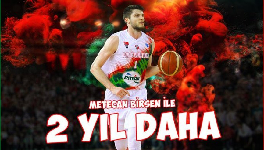 Pınar Karşıyaka, Metecan Birsen ile sözleşme yeniledi 2 yıllık...