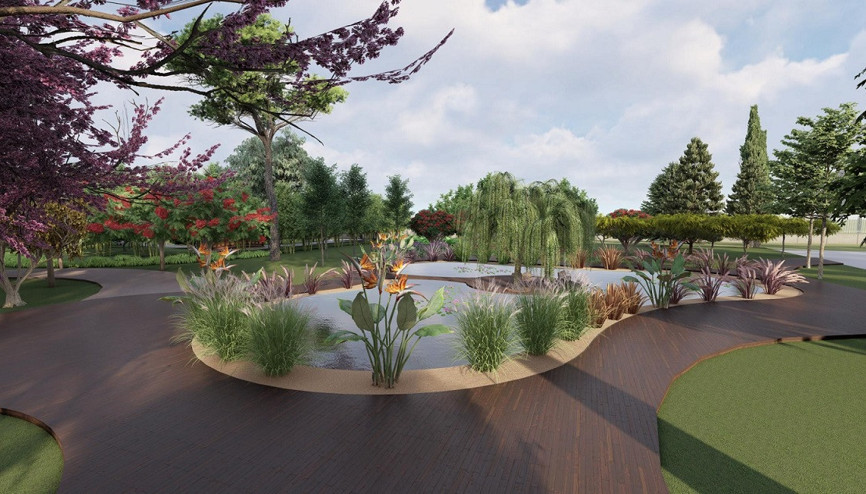 Dokuma Park, 74 ayrı türde 400 ağaç, 5 bin bitkiye ev sahipliği yapacak