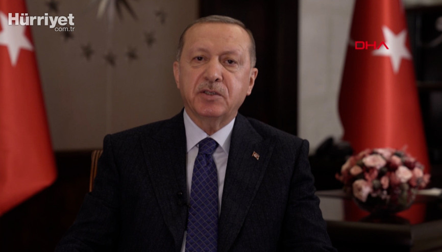 Cumhurbaşkanı Erdoğandan, Kore Savaşının 70. yılı dolayısıyla videolu mesaj