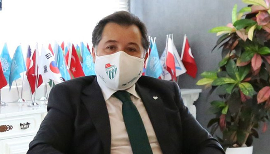 Bursaspor Başkanı Mesut Mestan: Tüm camia kenetlenmiş durumdayız...