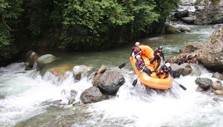 Türkiyede yeni bir rafting parkuru: Rize Tunca Vadisi