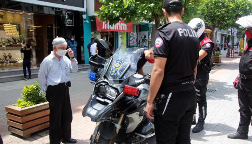 Boluda, 8 günde 240 kişiye maske cezası