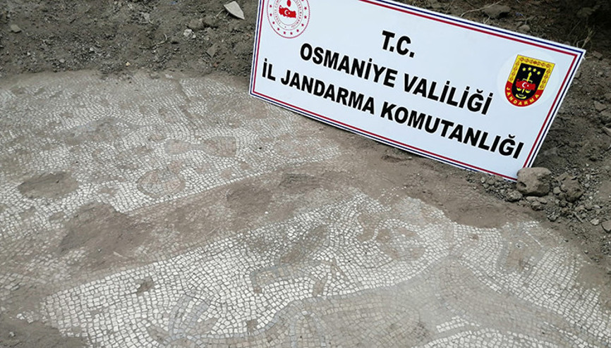 Birinci derece sit alanında kaçak kazı yapan 2 kişi yakalandı