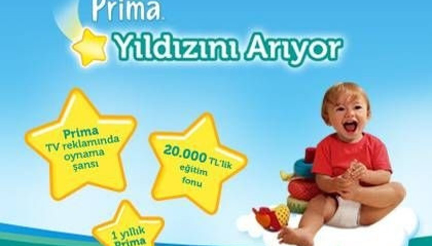 Bebeğiniz Prima’nın Yıldızı Olabilir