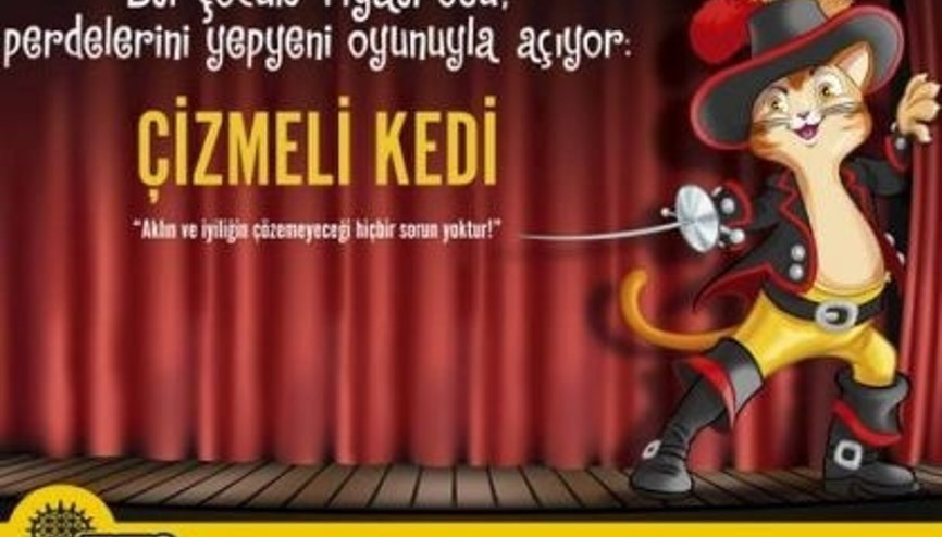 ETİ Çocuk Tiyatrosu ile “Çizmeli Kedi”