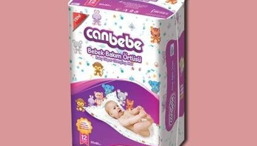 Canbebe Bebek Bakım Örtüsü