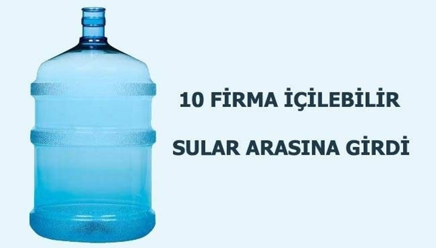 Standartların üzerinde olan 10 su firması