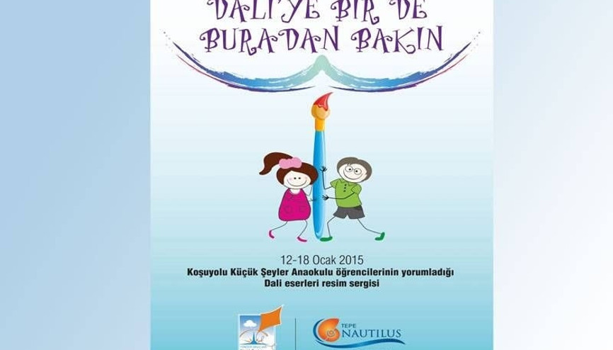 Çocukların yorumuyla “Dali’ye Bir de Buradan Bakın”