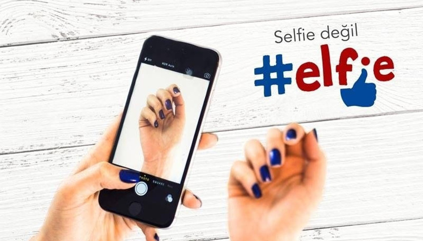 Artık selfie değil elfie zamanı