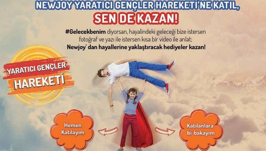 Newjoy yaratıcı gençleri arıyor