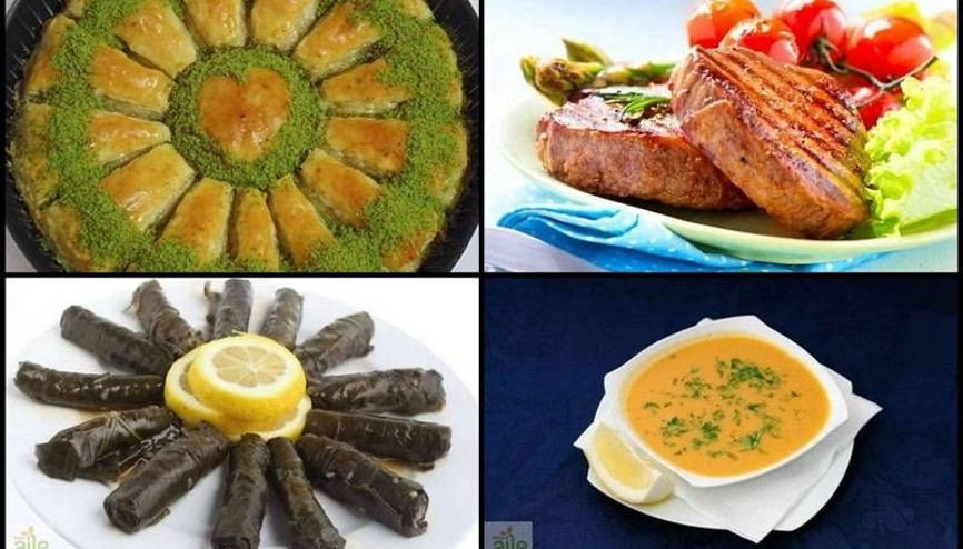 Bayrama özel zengin bir menü