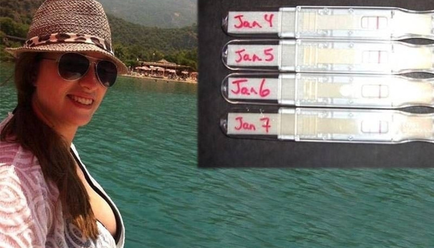 Korkunç gerçek 7 gebelik testinden sonra ortaya çıktı