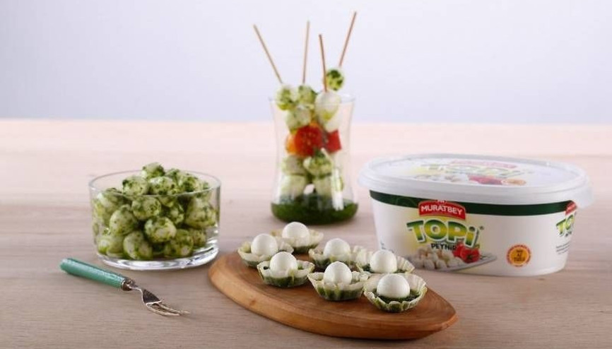 Muratbey Topi ile sofralarda renkli sunumlar