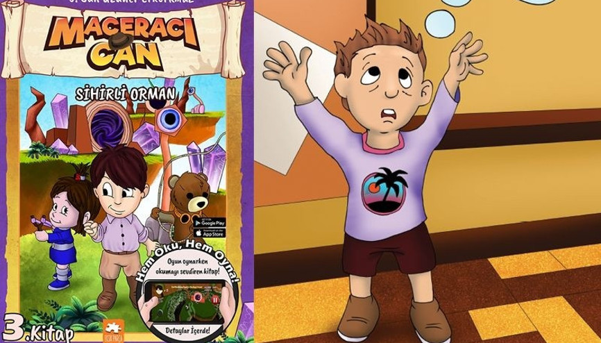 Oyun oynarken okumayı sevdiren kitap: Maceracı Can Serisi