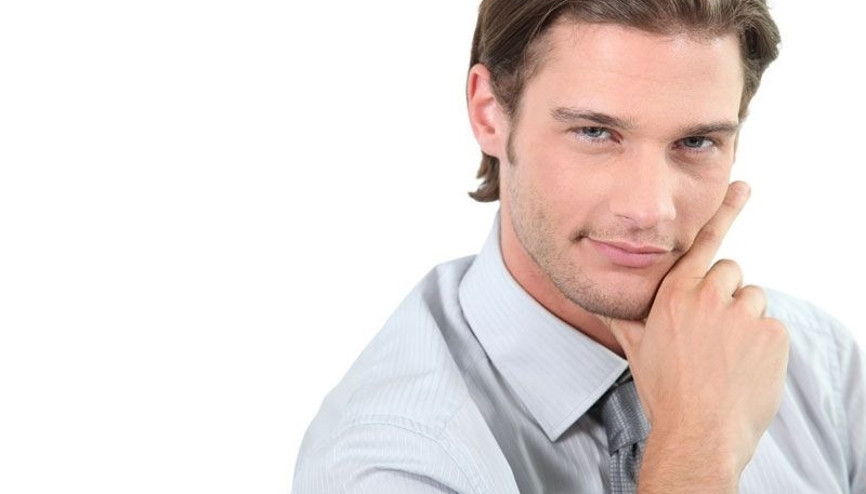 Erkeklerde çene, maskülen yapının simgesi