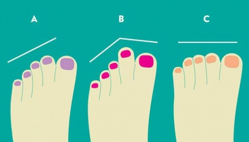 Ayak parmaklarına göre kişilik analizi