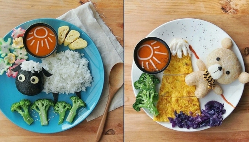 Çocuklarına yemeği sevdirmek için yola çıktı... O şimdi fenomen