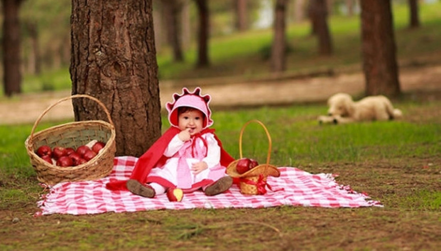 Kırmızı başlıklı küçük kızın hikayesi