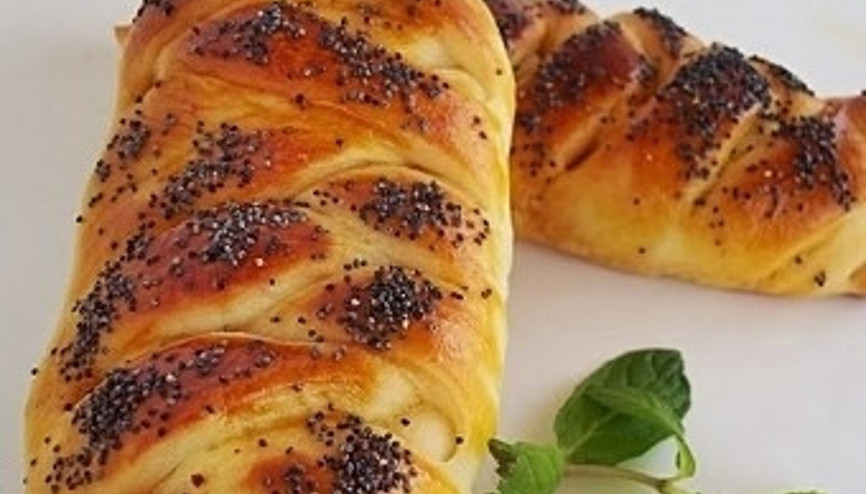 Saç örgülü poğaça tarifi