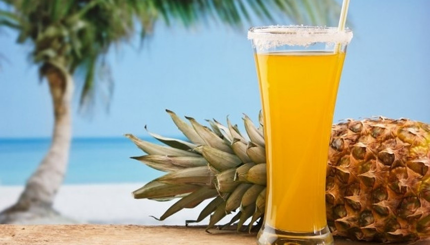 Her gün 1 bardak ananas suyu için