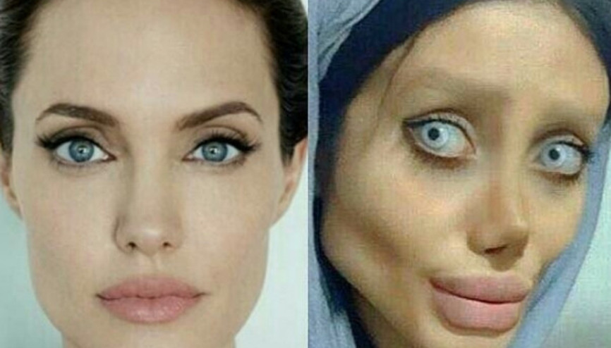 Instagram fenomeni genç kadın makyaj yaparak mı böyle görünüyor