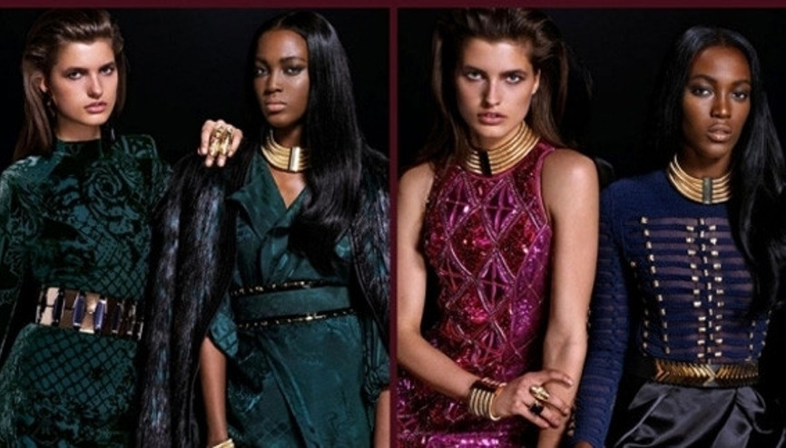 Balmain x H&M koleksiyonu