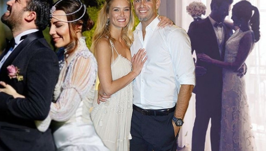 Ünlü çiftlerin düğün fotoğrafları