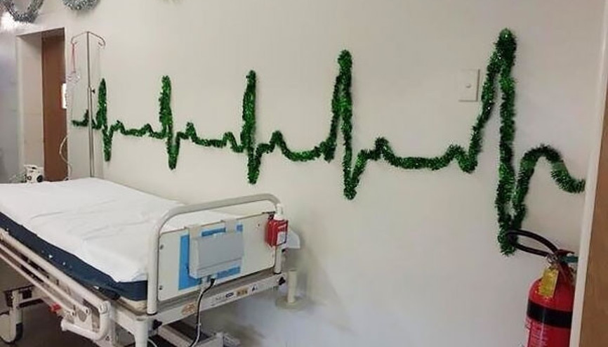 En yaratıcı hastane süslemeleri
