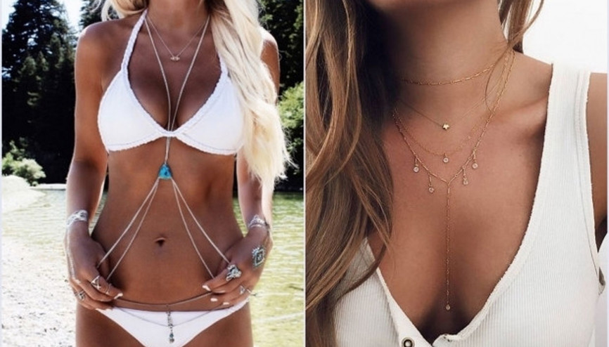 Bronzlaşmış ten için en şık ve seksi aksesuar seçimleri