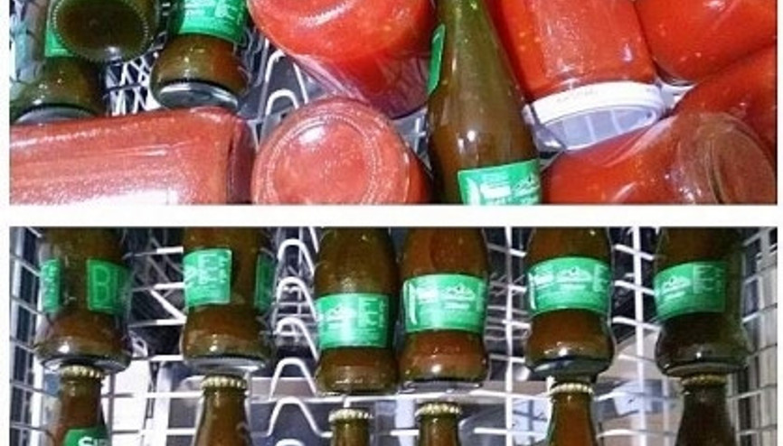 Soda şişesinde domates sosu tarifi