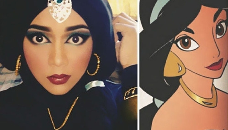 Disney karakterlerini gerçeğe dönüştüren kadın