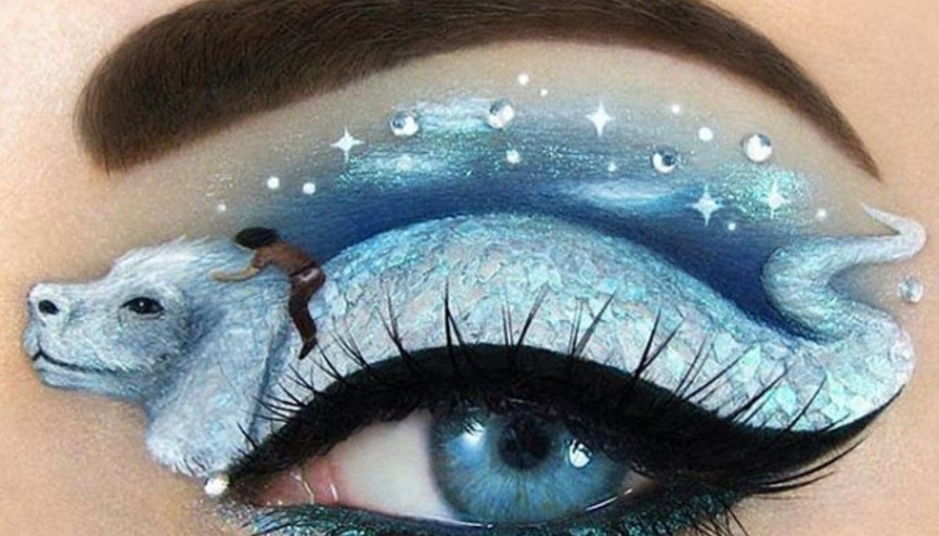 Her biri farklı güzellikte 15 göz boyama sanatı