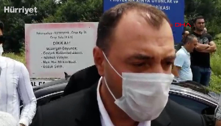 Sakarya Valisi Çetin Oktay Kaldırımdan  patlama sonrası ilk açıklama