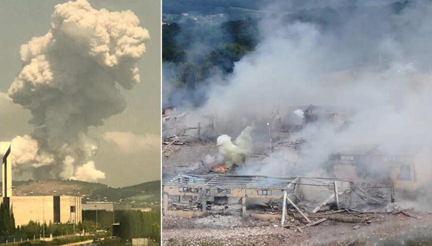 Patlamanın ardından risk danışmanı uyardı: Bunların gaz ve dumanları zehirlidir