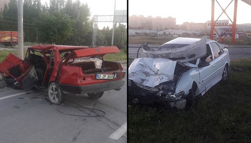 Sivasta feci kaza 2 ölü, 2 ağır yaralı