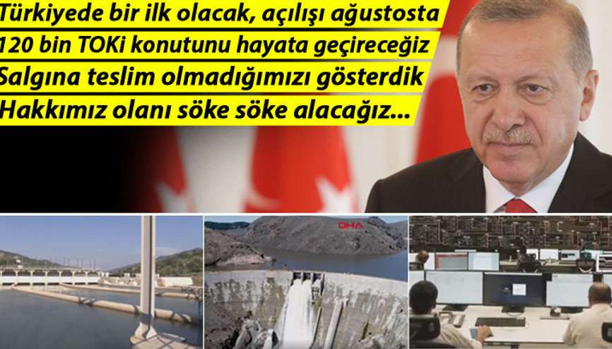Son dakika... Cumhurbaşkanı Erdoğan: Salgına teslim olmadığımızı gösterdik Son dakika... Cumhurbaşkanı Erdoğan: Salgına teslim olmadığımızı gösterdik