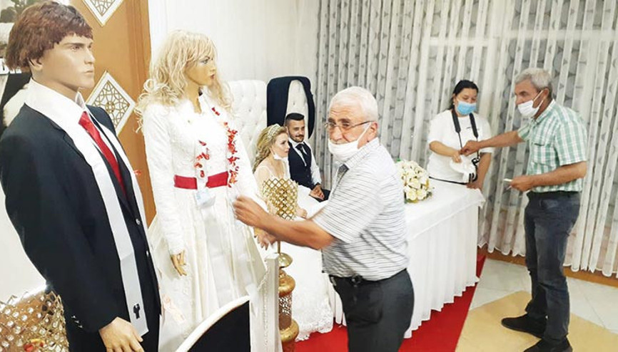 Gelin sahte çeyrek gerçek