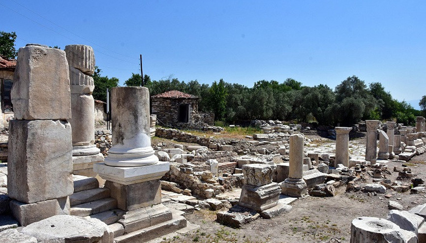 Antik kentte 1720 yıllık fiyat listesi