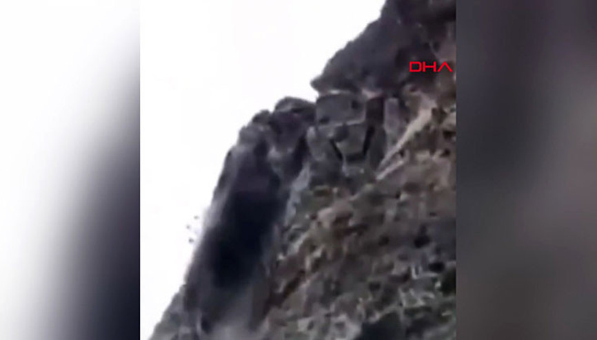 Her şey bir anda oldu Kabus anları kamerada