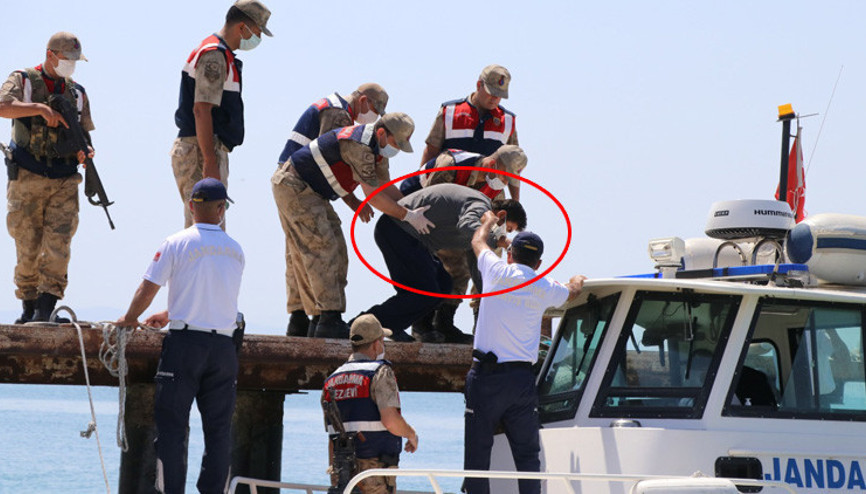 Van Gölündeki tekne faciasında yeni gelişme Olay yerine getirildi...