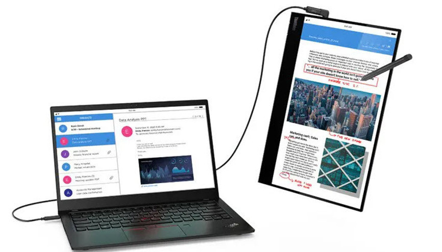 Lenovo, yeni taşınabilir monitörünü görücüye çıkardı Lenovo, yeni taşınabilir monitörünü görücüye çıkardı