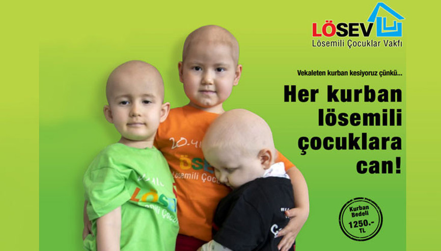 Her kurban lösemili çocuklara can