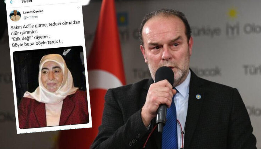 Binali Yıldırımın eşine hakaret eden Levent Özeren gözaltında