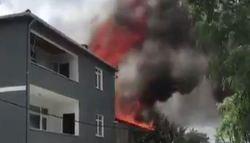 Son dakika haberler... İstanbulda korkutan yangın