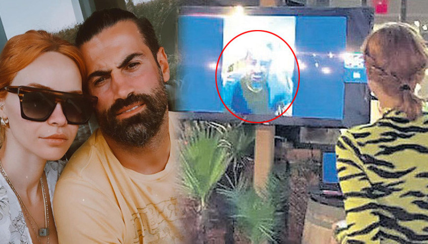 Volkan Demirelden eşi Zeynep Sever Demirele çifte sürprizli doğum günü kutlaması