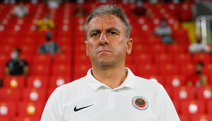 Gençlerbirliği Teknik Direktörü Hamza Hamzaoğlu: Oyuncularımı kutluyorum