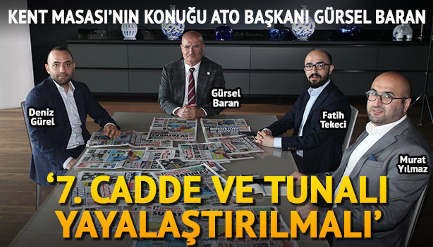 Baran: 7.Cadde ve Tunalı yayalaştırılmalı